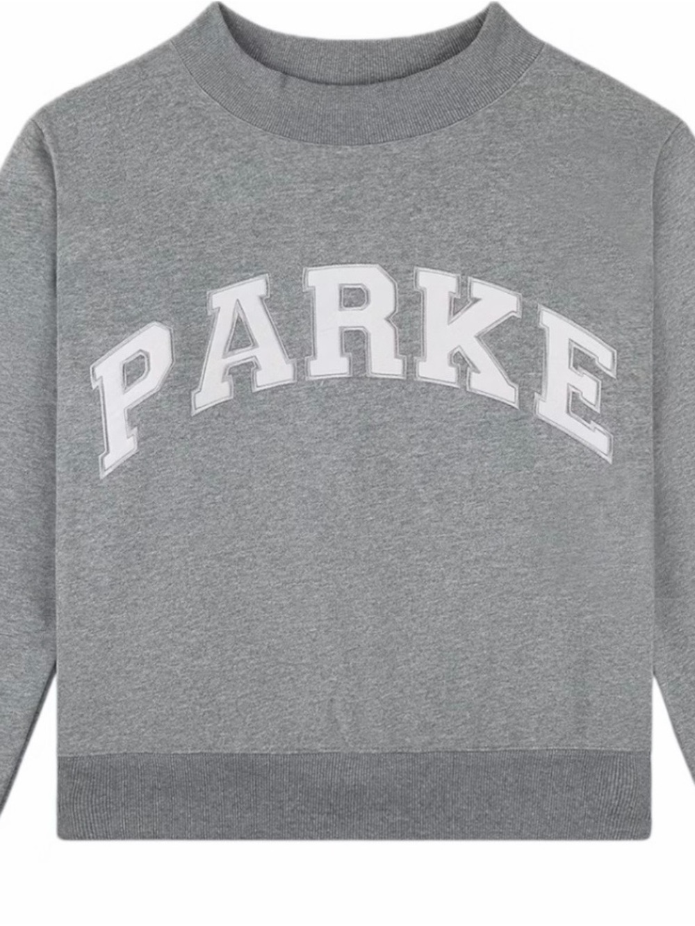 PARKE Monochrome Varsity Mockneck - Stormy L/XL